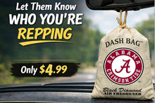 Load image into Gallery viewer, University of Alabama Circle Dash Bag Air Freshener