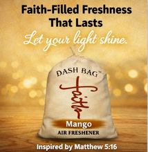 Load image into Gallery viewer, "Faith" Dash Bag air freshener (Inspirational)