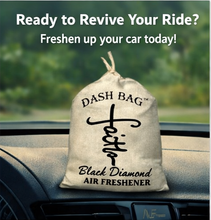 Load image into Gallery viewer, "Faith" Dash Bag air freshener (Inspirational)