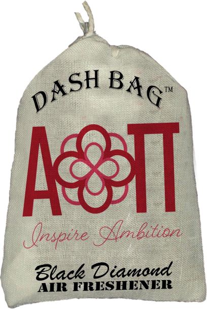 Alpha Omicron PI Dash Bag air freshener