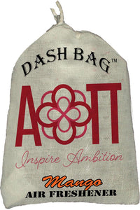 Alpha Omicron PI Dash Bag air freshener