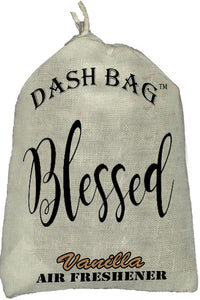 "Blessed" Dash Bag air freshener (Inspirational)