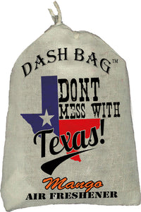 Don't Mess With Texas Dash Bag air freshener