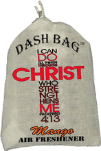 Load image into Gallery viewer, &quot;I can do all things&quot; Dash Bag air freshener (Inspirational)