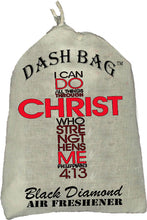 Load image into Gallery viewer, &quot;I can do all things&quot; Dash Bag air freshener (Inspirational)